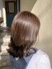【来店から６０日以内】根元(３センチ以内)リタッチカラー+カット￥11000～
