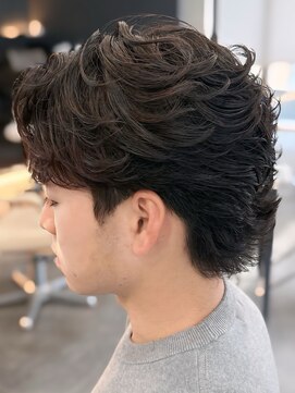 バース バイ ハピネス(BIRTH by happiness) 奈良men'sサーフカールフェザーパーマサーフフェザー