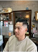 MEN’S HAIR/波巻きツイストスパイラル/リバースセンターパート