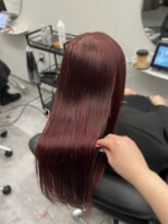 アイスプロドバイブルーム 木更津店(ice prod by bloom) 着物ヘア/ダークアッシュ/ミディアムレイヤーカット/木更津