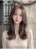 韓国風ナチュラル×ミディアム
