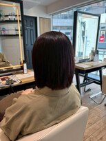 ジュイール(jouir)&nbsp;三鷹白髪ぼかしハイライトショートボブウルフショートカット韓国