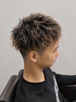 スター(STAR) ツイストスパイラル×メッシュ|垢抜けヘア
