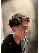 ノーヴァ バイ ボナ 前橋店(nova by bona) 【骨格補正】無造作束感フェードで朝ラク爽やかショート