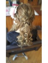 エクステンション クーチャー(Extention Cu'cha)&nbsp;編み込みハーフアップ