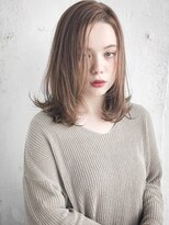 リリアン 青山(relian) アッシュベージュで抜け感カラー