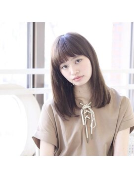 フォルテ 中田店 梅雨でもサラサラセミロング