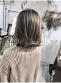 【Marl】ハイライトグラデーションのグレージュカラー♪