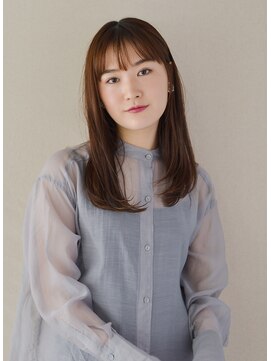 アトリエイトワ(atelier ittowa) 前髪パーマ小顔大人かわいい＆ひし形シルエットイメチェン