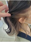 インナーカラー/ブラウンベージュ