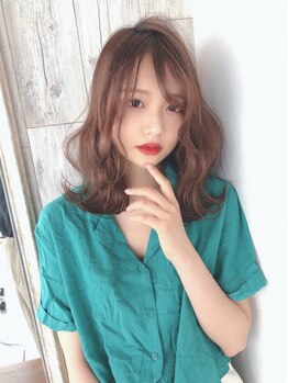 ふわふわで可愛いstyleは[Rush hair]で♪その日の気分や服装でいろんなヘアアレンジが楽しめる◎