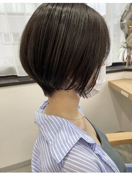 リュンヌ(Lune) スモーキーグレージュ×くびれショート