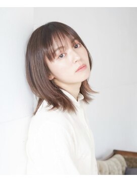 エヌ トーキョー(enu TOKYO) 縮毛矯正で艶髪に