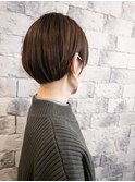ステップボーンカット ハンサムショート