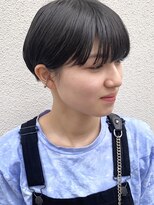 イデア(idea) 【コンパクトショート×ブルーブラック】ヘアスナップ・山下