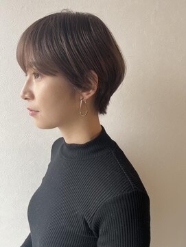 ラフ バイ マグ 南松本(R.A.F. by Mag) 【R.A.F】20代30代髪質改善カラーミルフィーユ透明感耳掛け小顔