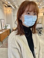 ヘアー アイス カンナ(HAIR ICI Canna)&nbsp;秋冬は暖色カラーが可愛い！おすすめオレンジカラー