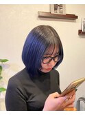 顔まわりのレイヤーカット