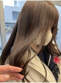 【MOMOKA】黒髪卒業式　ワンカラーベージュ