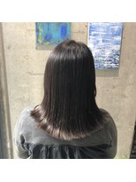 リュネッツ あざみ野店(lunettes)&nbsp;【艶髪髪質改善カラー】ツヤツヤ外ハネミディアム