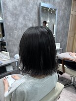 フォンド 津田沼(fond.)&nbsp;斜めバング/グレージュカラー/シルキーベージュ/津田沼駅