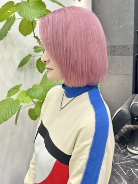 チュダック(ChuDuck) 韓国風《ペールピンク》ブリーチ/ケアブリーチ/ダブルカラー