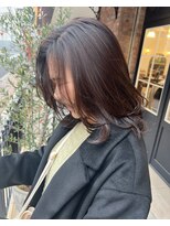 トータルビューティ ジェム バイ ヘアタイム(TOTAL BEAUTY gem by HAIR TIME)&nbsp;顔周りレイヤー 透明感カラー