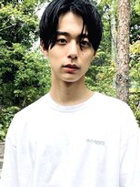 ノイ(noi)&nbsp;センターパートニュアンスパーマ刈り上げツーブロックメンズヘア