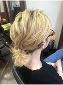 デイリーヘアアレンジ 抜きっぱなしブリーチ