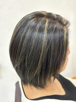 リベーヌプラス 絶壁解消/ひし形/くびれ/斜めバング/60代50代40代/ミセスヘア5A