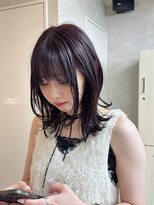 キイ ギンザ(k.e.y GINZA)&nbsp;秋のこっくり深めのパープルカラー