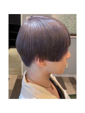 ランソ 成田店(RUNSO) 韓国マッシュ×ヴァイオレットダークアッシュカラー