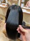 ヘアーメイク アンニコ(hair make an nico)の写真/いつまでも触っていたくなるような手触り抜群の美髪に＊髪の状態に合わせて施術するから効果も長持ち◎