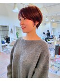 ヘルシー/小顔ショートヘア