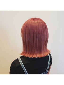 ユニックス イオンレイクタウン店(UNIX) カット×サーモンビンク