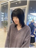 【自由が丘】マッシュレイヤー×インナーカラー