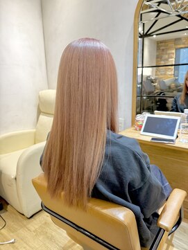 アロマ ヘアー ルーム 新宿3号店(AROMA hair room) ホワイトピンク