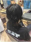 スパイラルパーマ