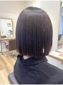髪質改善xぱつんとボブ