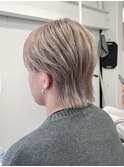 !ダブルカラーハイトーンミルクティーベージュグレージュ#原宿