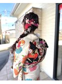 成人式ヘアセット