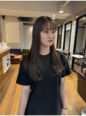 ブリーチなしベージュブラウン