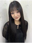エクステで黒髪ロングに♪/MIYU