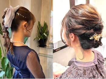 OHI 赤羽店の写真/【赤羽駅4分】口コミ多数★キュートで可愛いヘアセットなら◎結婚式/二次会/入学式/卒業式/デート前に