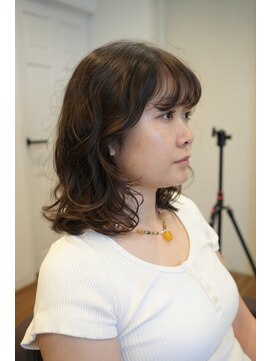 ノラキチジョウジ(NORA KICHIJOJI) ハイレイヤーカット外国人風パーマ顔まわりカット癖毛風パーマ