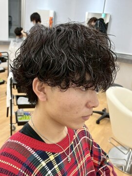 ビカム 名駅(become) 波巻きマッシュパーマ