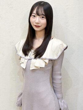 セルカ 新宿(CERCA) 艶髪★ストレートスタイル【CERCA】東京新宿韓国ヘア美容室前髪