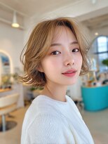 クレビア 名古屋(CreBiA)&nbsp;透明感ミルクティーベージュ/ショートレイヤー