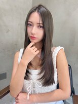 エイチ(H eitf) H【eitf】 原宿 表参道レイヤーカット/グレージュ