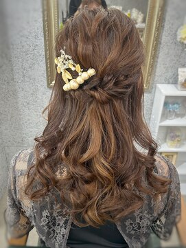 ララ(LalA) ハーフアップ